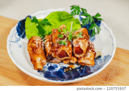 多汁的柿子肉捲 120755937