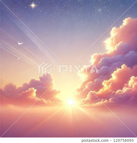 Sky and clouds 120756093