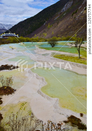 China's World Heritage Site: Huanglong 120757744