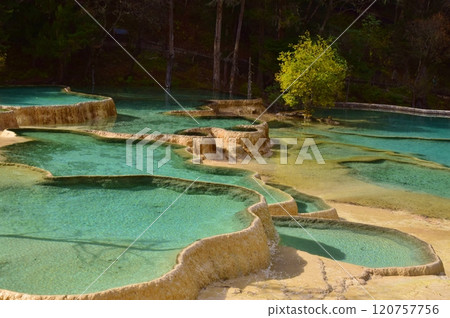 China's World Heritage Site: Huanglong China's World Heritage Site: Huanglong 120757756