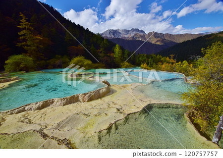 China's World Heritage Site: Huanglong 120757757