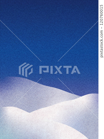 Background material: Snowy scenery and trees 120760015