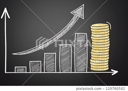 IR/投資相關設計（資產增值、手寫風格） 120760582
