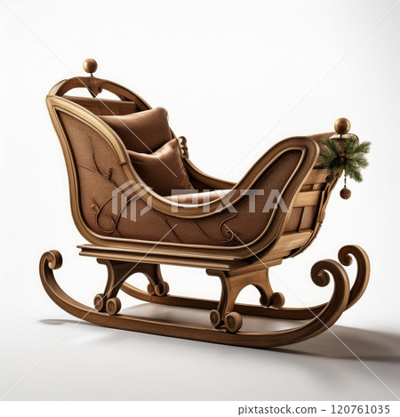 sled, snow sled, sledding hill, Santa's sled, Rudolph's sled, wooden sled, plastic sled, dog sled, racing sled, ice sled, winter sports, snow mountain, snowy path, sledding, pulling a sled, fun in the 120761035