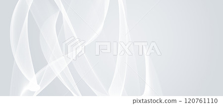 Soft curves in light shades create a flowing abstract design against a white background, evoking a sense of calm and elegance in the atmosphere. Soft curves in light shades create a flowing abstract design against a white background, evoking a sense of calm and elegance in the atmosphere. 120761110