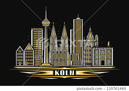 Vector illustration of Koln 120761460