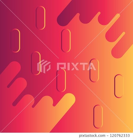 Abstract gradient Geometric shape with gradient background. Modern futuristic Product background use for magazines, any brandings, banners, backgrounds 120762333