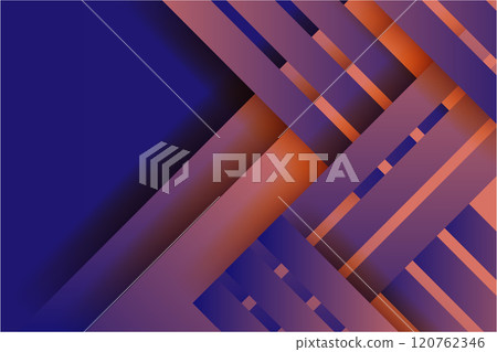 Abstract background with simple square or rectangle geometrical shapes. Geometric template with fluid gradients digital illustrations 120762346