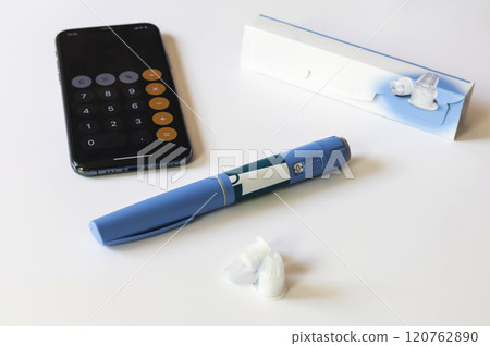 Ozempic Insulin injection pen or insulin cartridge pen for diabetics. 120762890