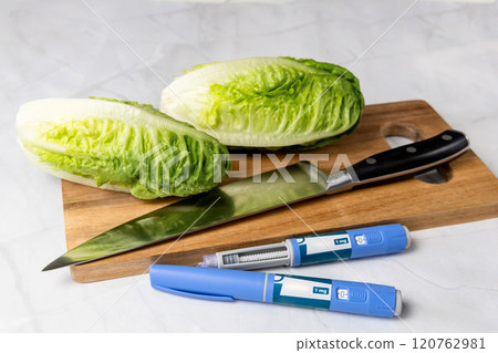 Original Danish Ozempic Insulin injection pen for diabetics and vegetables. 120762981