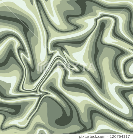 Vector illustration. Abstract wavy background in green and gray tones Vector illustration. Abstract wavy background in green and gray tones 120764317