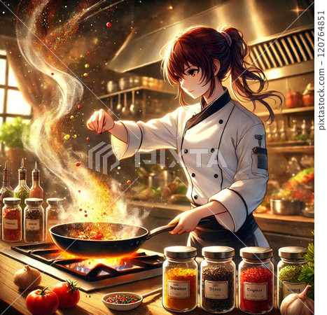 女人做飯 120764851