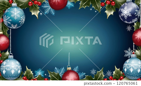 illustration of decorative christmas tree balls for tradition celebrations. illustration of decorative christmas tree balls for tradition celebrations. 120765061