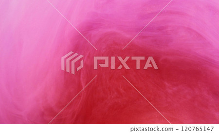 Abstract color. Swirling ink. Defocused bright pink red paint smoke mist cloud vortex smoke vapor steam moving on art background. Abstract color. Swirling ink. Defocused bright pink red paint smoke mist cloud vortex smoke vapor steam moving on art background. 120765147