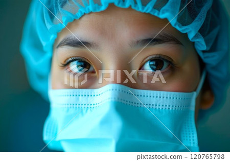 mask, woman, female 120765798