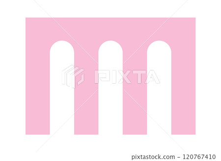 Geometric shape abstract simple geometry Geometric shape abstract simple geometry 120767410