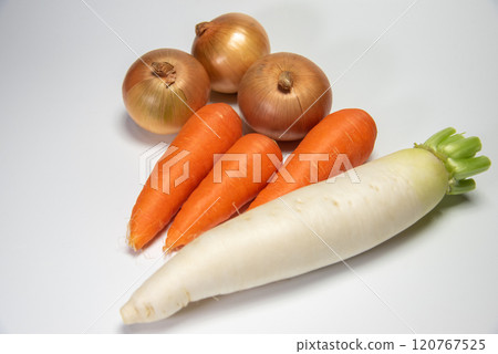Fresh root vegetables Fresh root vegetables 120767525