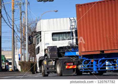 Trailer truck 120767782