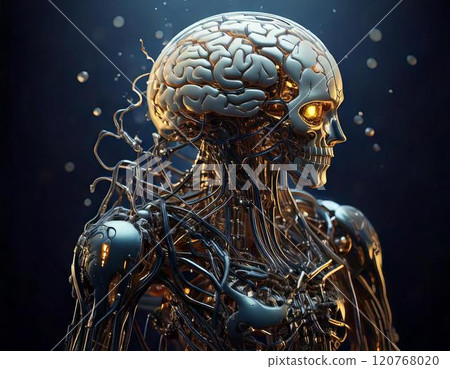 人形機器人影像 120768020