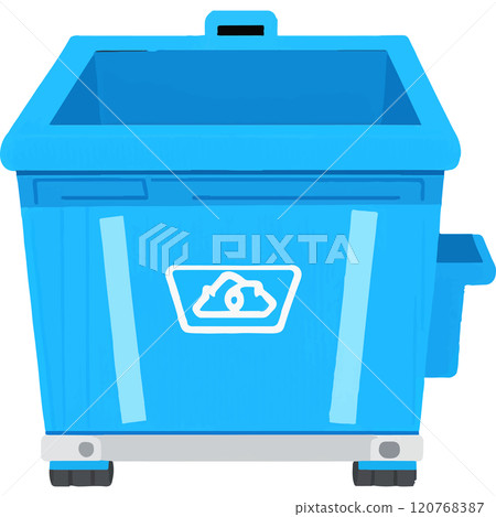 Dumpster Garbage Order Trash Removal 120768387