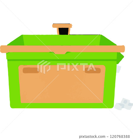 Dumpster Garbage Arrangement Reduction Bin 120768388