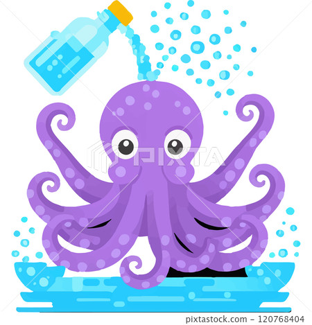 Octopus Survival Conservation Ocean Animal 120768404
