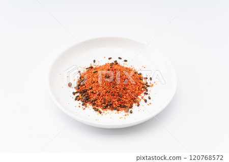 盤子裡的七味辣椒 盤子裡的七味辣椒 120768572