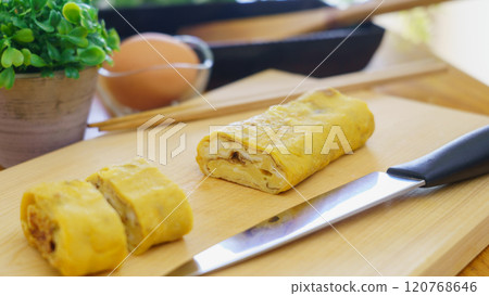 Tamagoyaki image Tamagoyaki image 120768646