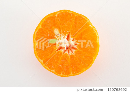 Encore mandarin orange citrus cross section 120768692