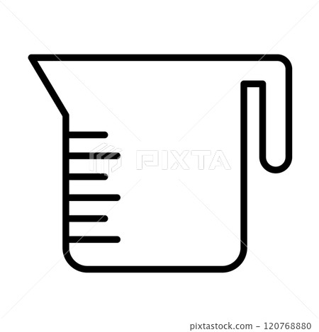 Measuring cup sign Measuring cup sign 120768880