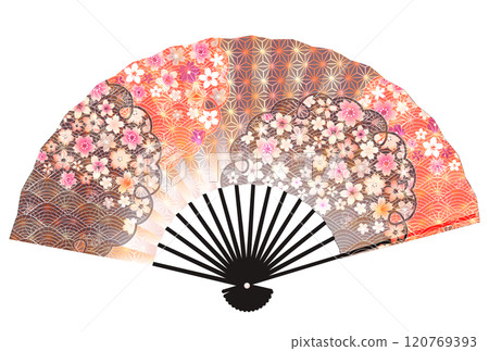 日式新年賀卡櫻花圖標 日式新年賀卡櫻花圖標 120769393