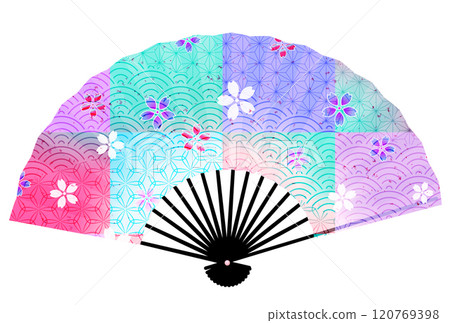 日式新年賀卡櫻花圖標 120769398