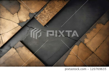 Earthy Flowing Abstract Design Earthy Flowing Abstract Design 120769635