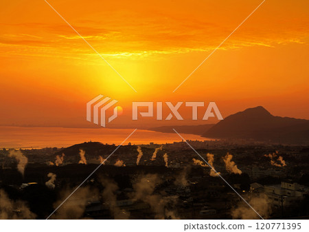 別府蒸汽風景 別府蒸汽風景 120771395