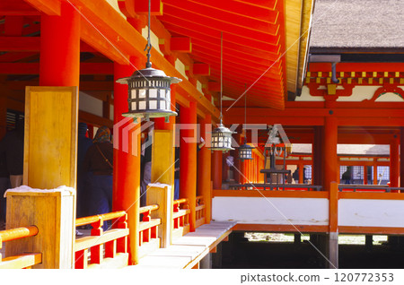 Itsukushima Shrine, one of the Three Most Scenic Spots of Japan Itsukushima Shrine, one of the Three Most Scenic Spots of Japan 120772353