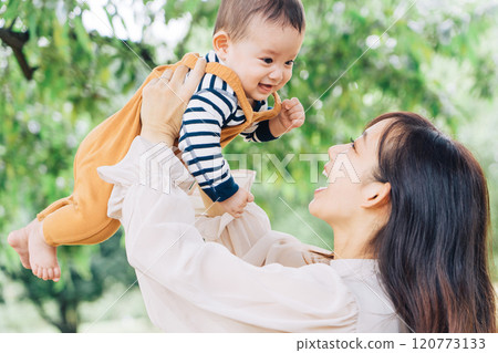 Baby and mother Baby and mother 120773133