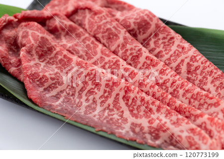 涮鍋用黑毛和牛大腿肉 120773199
