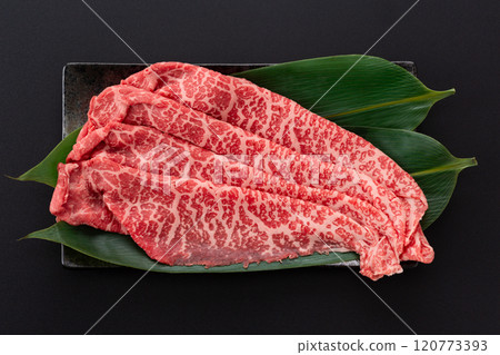 涮鍋用黑毛和牛大腿肉 120773393