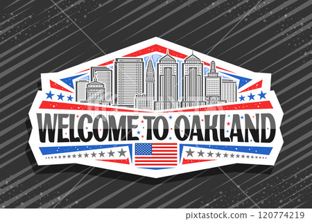 Vector logo for Oakland Vector logo for Oakland 120774219
