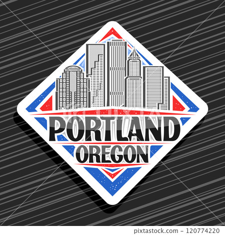 Vector logo for Portland Vector logo for Portland 120774220
