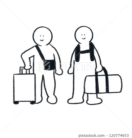 People traveling or returning home People traveling or returning home 120774653
