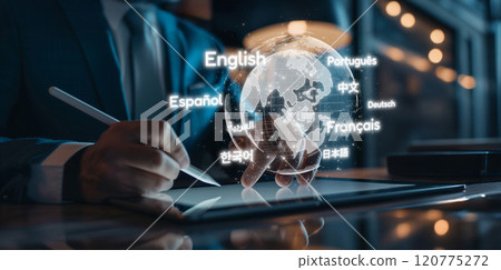 Global communication with multiple languages EIDE cross culture software Global communication with multiple languages EIDE cross culture software 120775272