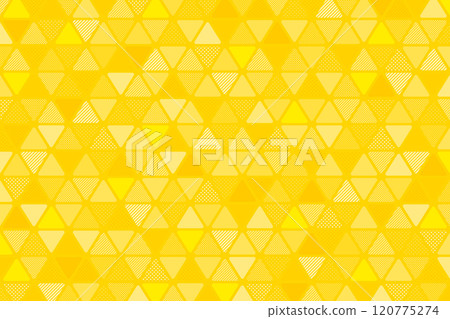 Background material Yellow Geometric pattern Event Sale Background material Triangle Dot 120775274