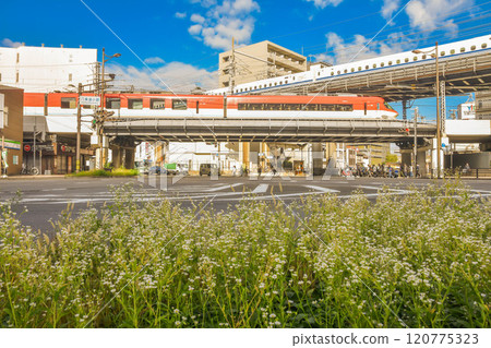 Streets around Kyoto Station Hachijo Exit 120775323