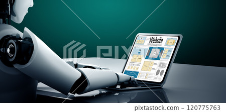 Website design software provide snugly template for online retail business 120775763