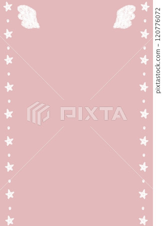 Red simple feather and star background Red simple feather and star background 120776072