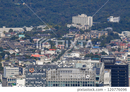View of Seoul from Namsan Mountain View of Seoul from Namsan Mountain 120776096