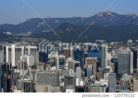 View of Seoul from Namsan Mountain View of Seoul from Namsan Mountain 120776132