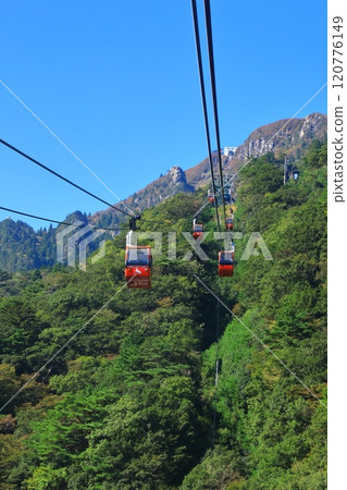 紅葉的御在所山和禦在所纜車 120776149