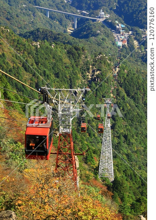 紅葉的御在所山和禦在所纜車 120776160